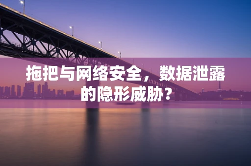 拖把与网络安全，数据泄露的隐形威胁？