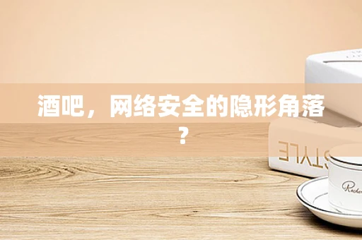 酒吧，网络安全的隐形角落？