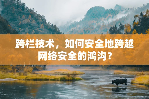 跨栏技术，如何安全地跨越网络安全的鸿沟？