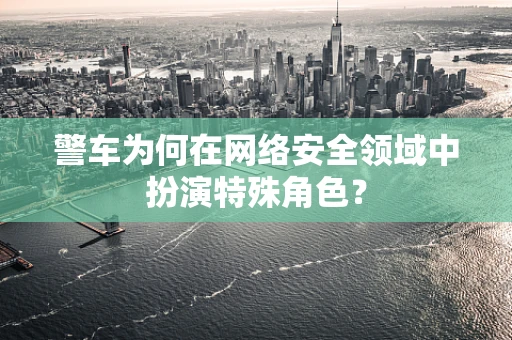 警车为何在网络安全领域中扮演特殊角色？