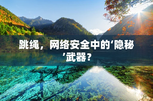跳绳，网络安全中的‘隐秘’武器？