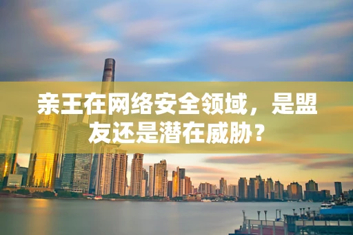 亲王在网络安全领域，是盟友还是潜在威胁？