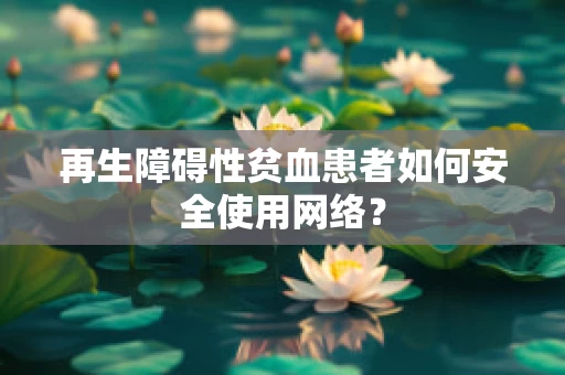 再生障碍性贫血患者如何安全使用网络？