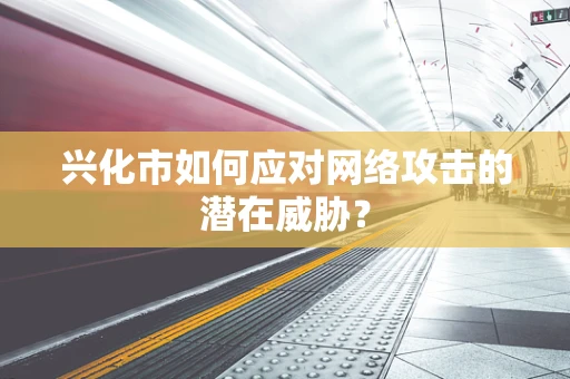 兴化市如何应对网络攻击的潜在威胁？