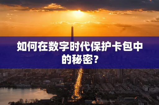 如何在数字时代保护卡包中的秘密？
