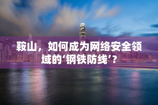 鞍山，如何成为网络安全领域的‘钢铁防线’？
