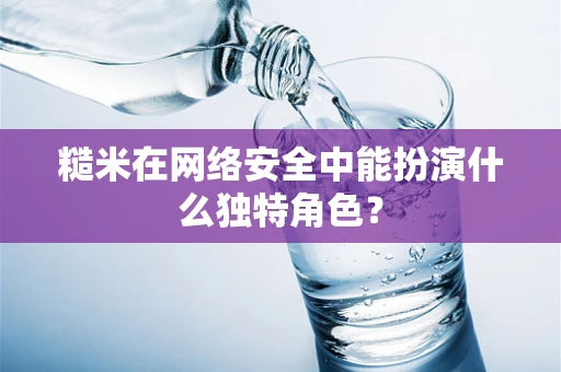 糙米在网络安全中能扮演什么独特角色？