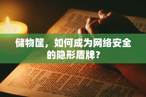 储物筐，如何成为网络安全的隐形盾牌？