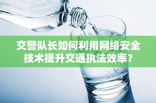 交警队长如何利用网络安全技术提升交通执法效率？