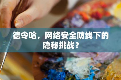 德令哈，网络安全防线下的隐秘挑战？