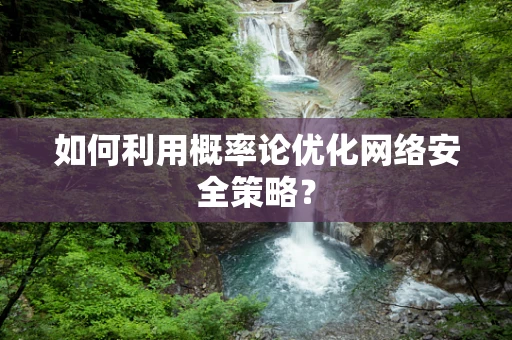 如何利用概率论优化网络安全策略？