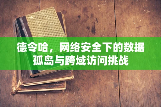 德令哈，网络安全下的数据孤岛与跨域访问挑战