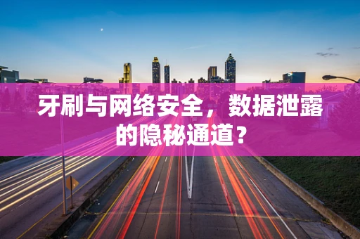 牙刷与网络安全，数据泄露的隐秘通道？