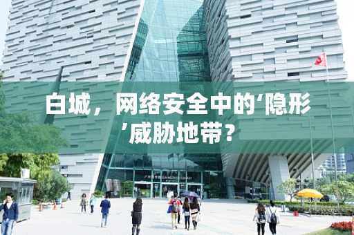 白城，网络安全中的‘隐形’威胁地带？