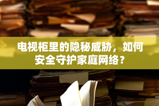 电视柜里的隐秘威胁，如何安全守护家庭网络？