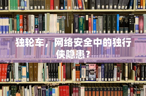 独轮车，网络安全中的独行侠隐患？