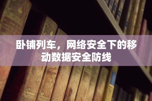卧铺列车，网络安全下的移动数据安全防线