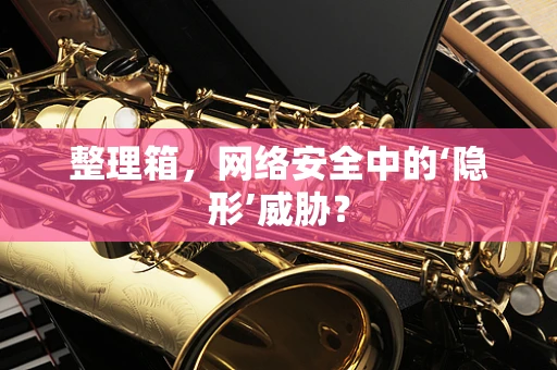 整理箱，网络安全中的‘隐形’威胁？