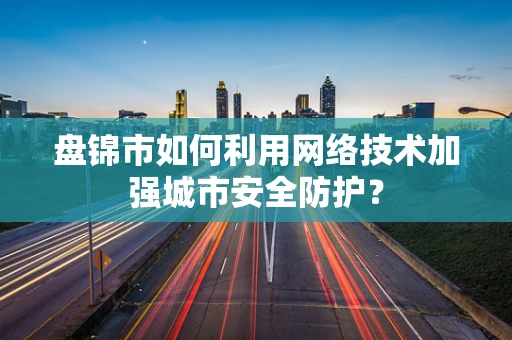 盘锦市如何利用网络技术加强城市安全防护？